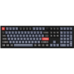 Keychron X0033C2WY5 Q6-M2 全尺寸 QMK 自定義機械鍵盤 (碳黑Fully Assembled RGB旋鈕可換軸/青軸)